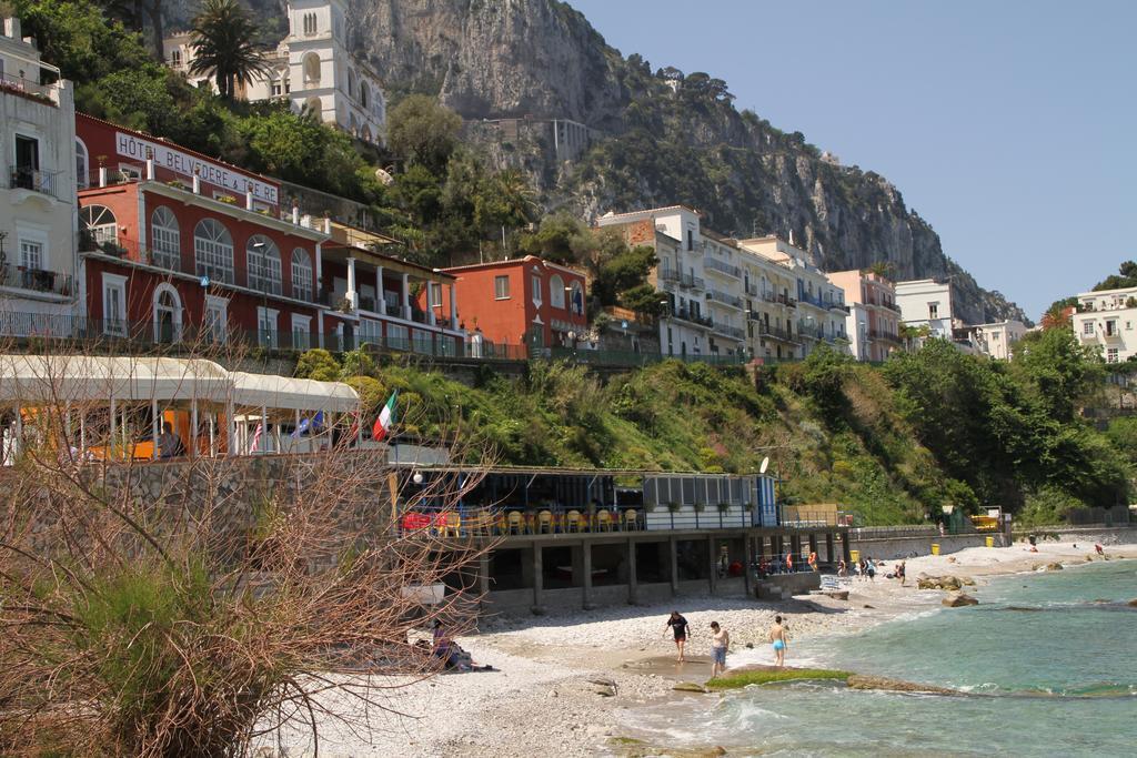 Hotel Belvedere E Tre Re Capri Bagian luar foto