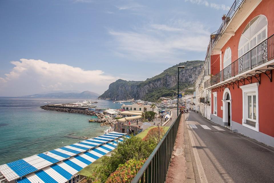 Hotel Belvedere E Tre Re Capri Bagian luar foto
