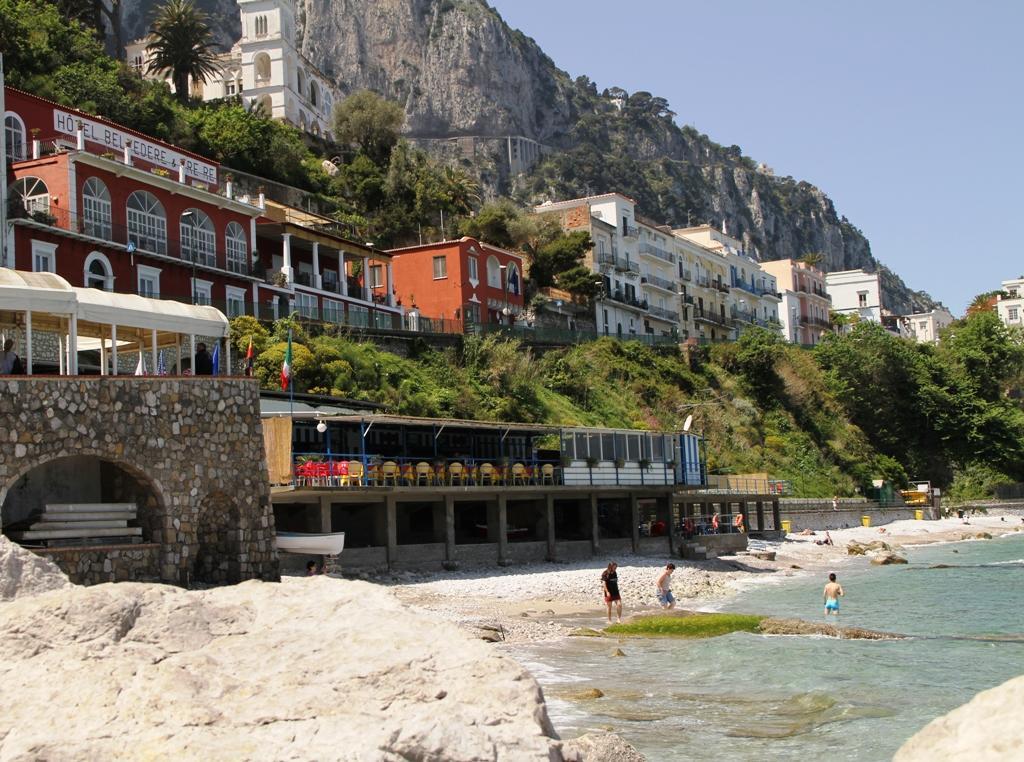 Hotel Belvedere E Tre Re Capri Bagian luar foto